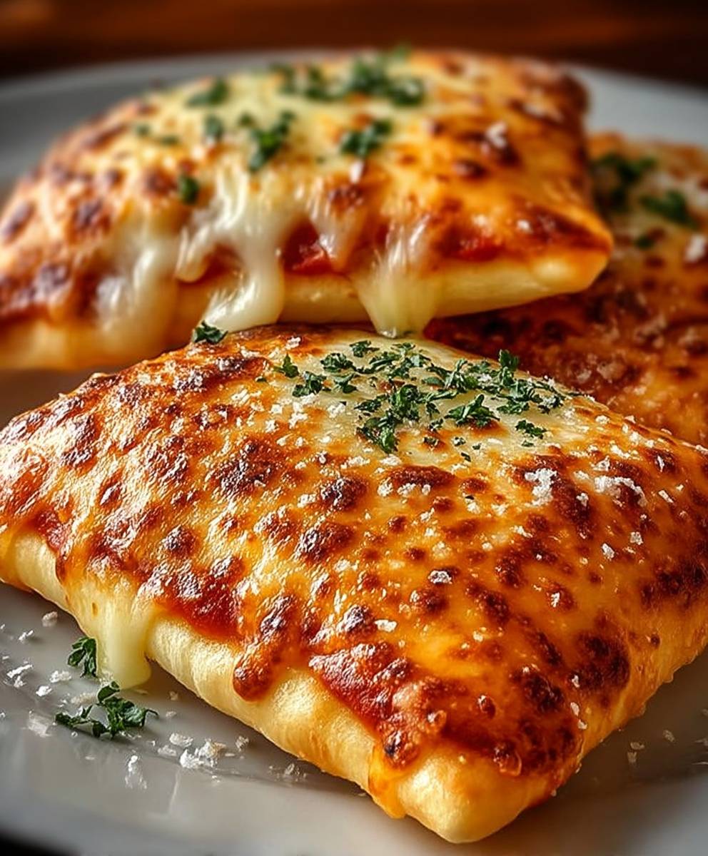 cheesy pizza pockets