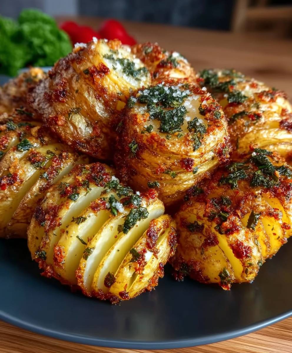 Air Fryer Sliced Potatoes