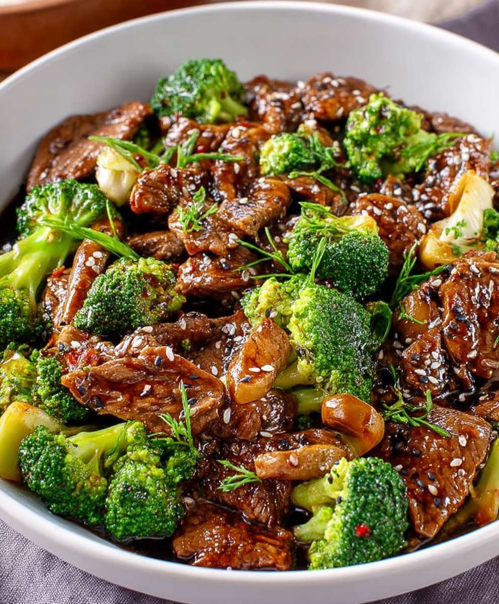Beef and Broccoli Stir Fry