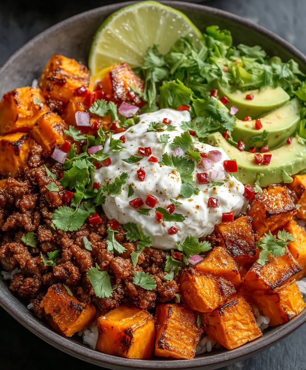Sweet Potato Taco Bowls