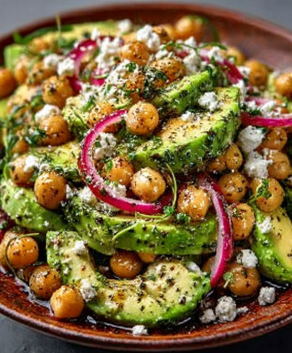 Chickpea Avocado Salad
