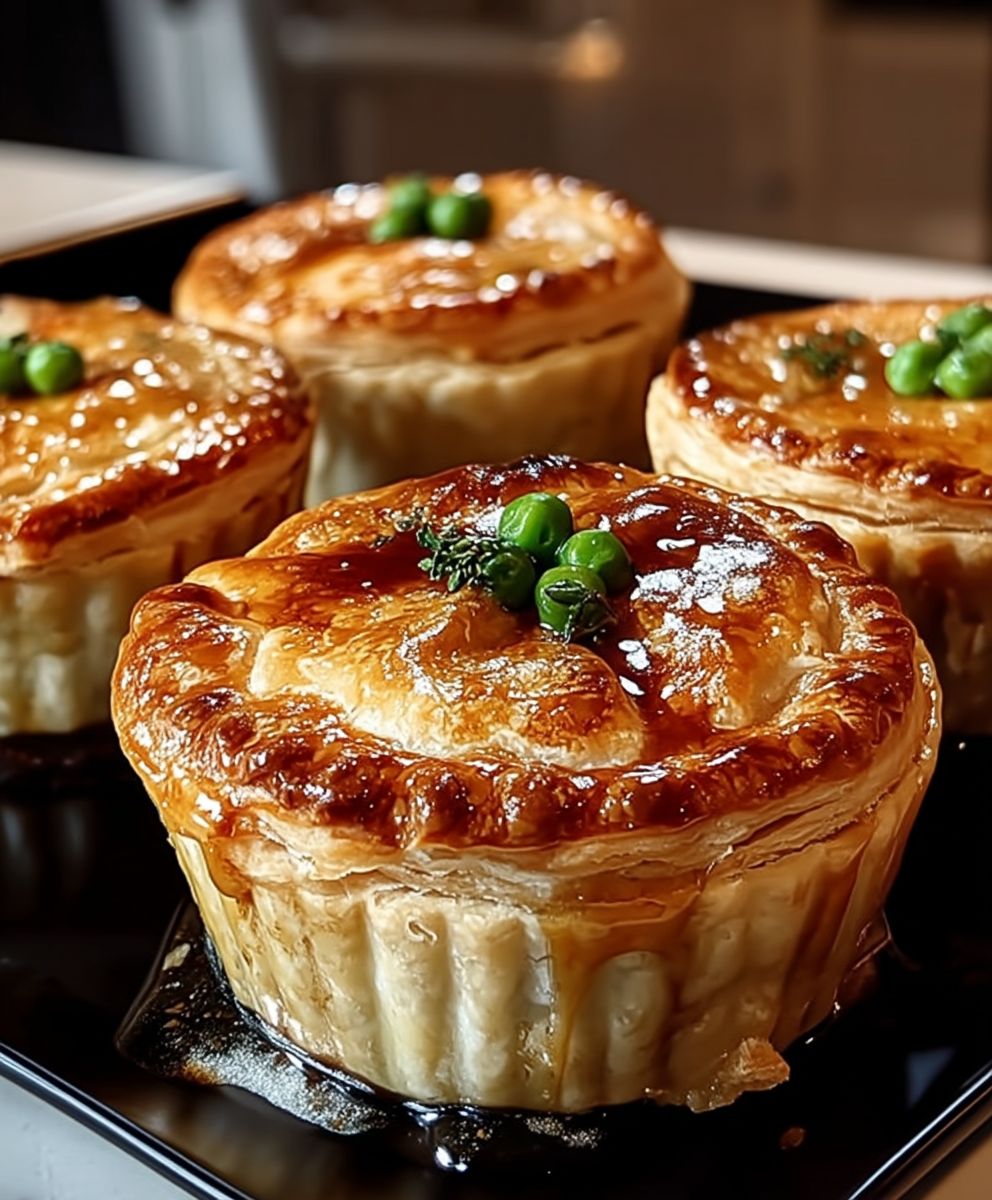 Mini Chicken Pot Pies