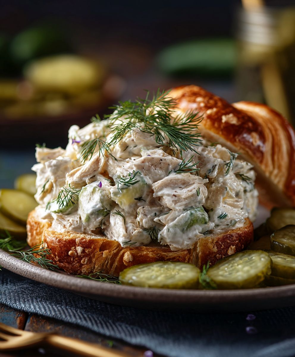 Dill Pickle Chicken Salad