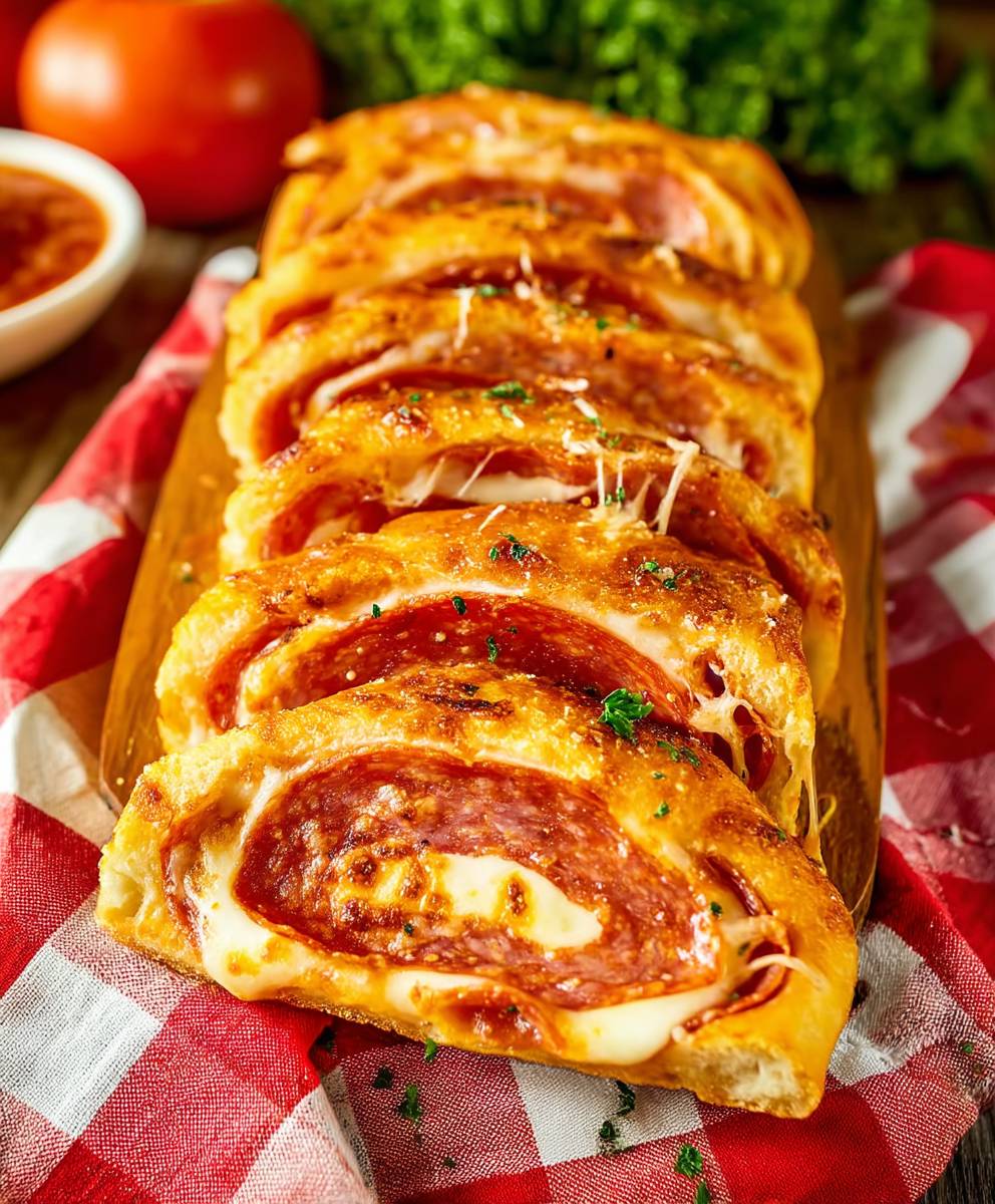 Pepperoni Bread with Dough