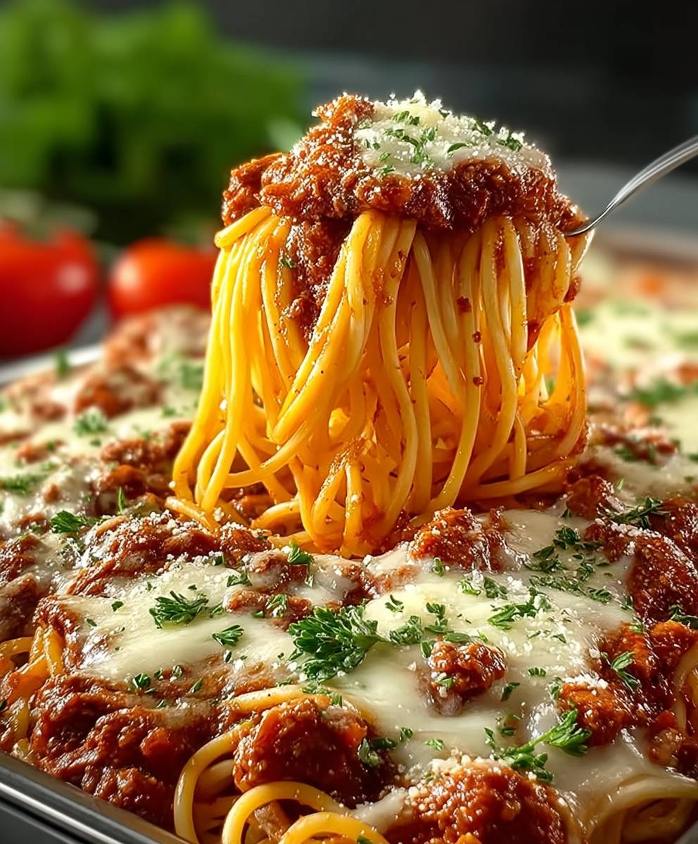 Million Dollar Spaghetti Dish