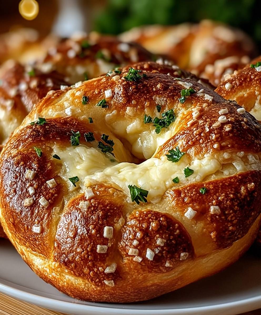 Cheese Stuffed Pretzel Snack: A Deliciously Cheesy Treat image 2