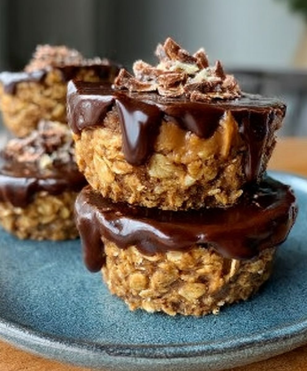 No-Bake Peanut Butter Oat Cups – Easy Healthy Snack Recipe image 2